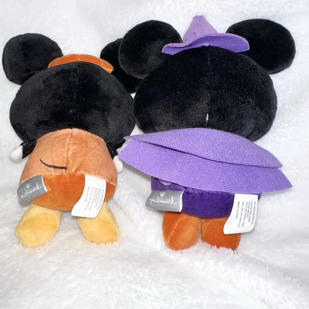Hallmark Better Together HOLIDAY MICKEY & MINNIE MOUSE Plush Halloween